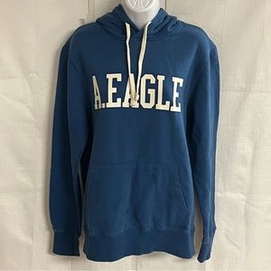 American Eagle ladies blue hoodie size S/P